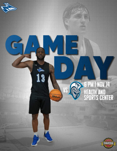 UNK basketball graphic with white background.