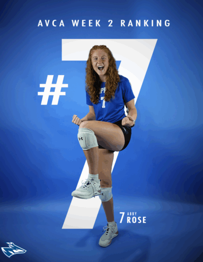 Volleyball ranking graphic