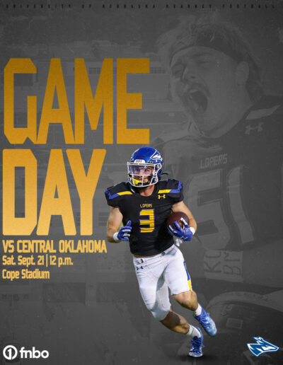 Grey background football graphic