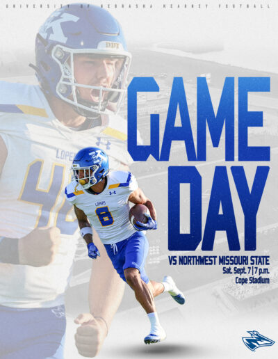 White background UNK football Graphic