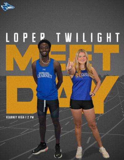 UNK track graphic with dark gray background.