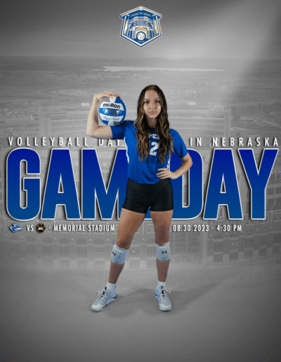 Volleyball day in Nebraska Graphic